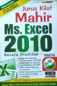 Image of Jurus Kilat Mahir Ms. Excel 2010 Secara Otodidak