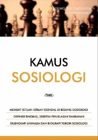 Image of KAMUS SOSIOLOGI