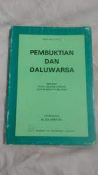 Image of Pembuktian dan Daluwarsa