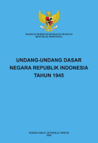 Image of Undang-Undang Dasar Negara Republik Indonesia 1945