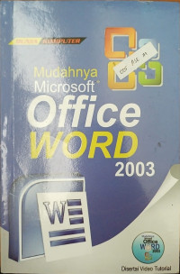 Image of Mudahnya Microsoft Word 2003