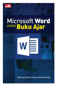Image of Microsoft Word untuk Buku Ajar
